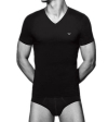 Emporio Armani Stretch Cotton V-Neck T-Shirt